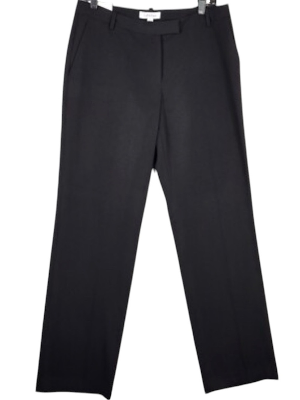 NWT Calvin Klein Women's black the Madison regular length dress pants Size 8